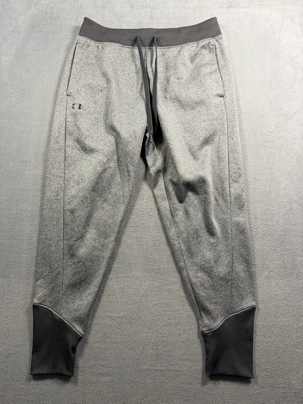 Under Armour Men's Medium Gray Heather Storm Fleece Jogger Sweatpants Track Pant